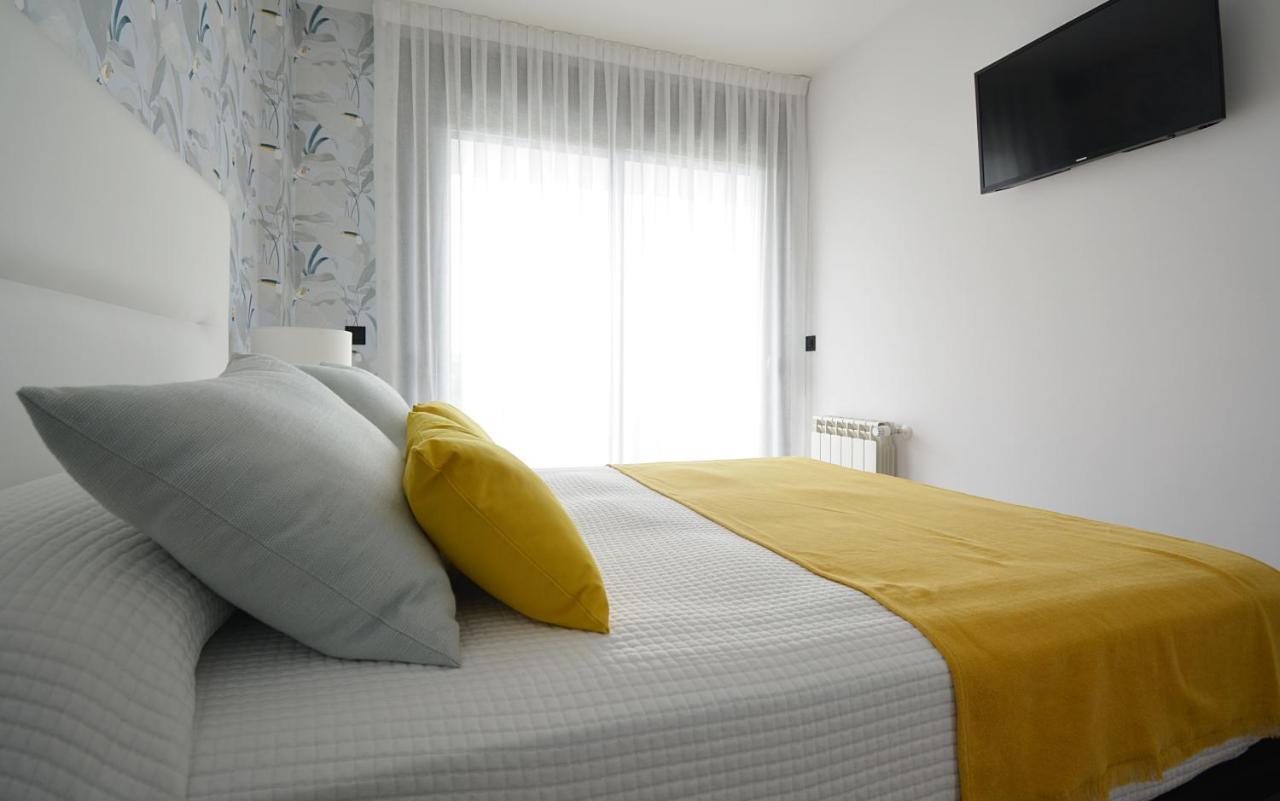 Apartamento con piscina en Canelas, Sanxenxo Exterior foto