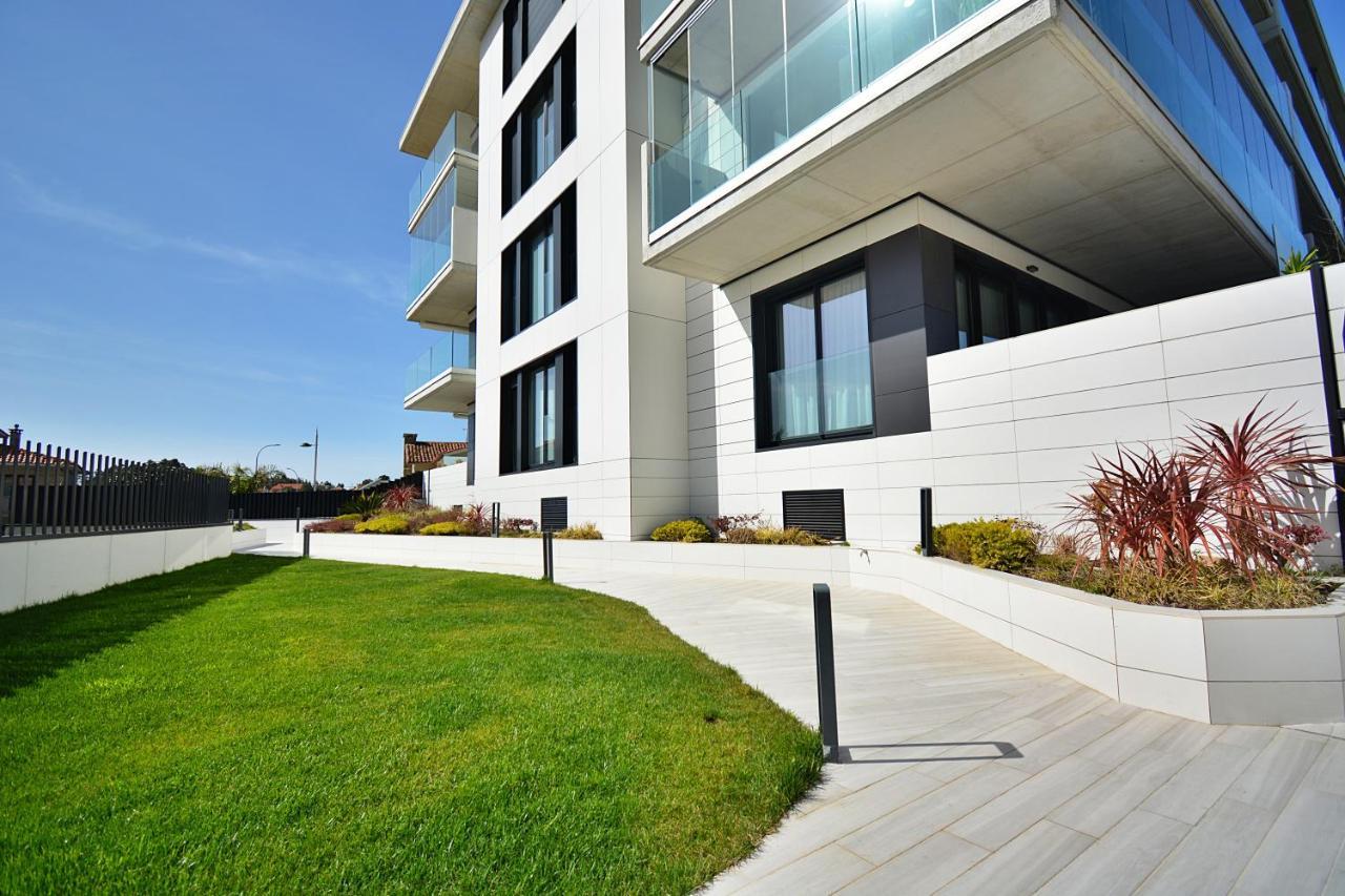 Apartamento con piscina en Canelas, Sanxenxo Exterior foto